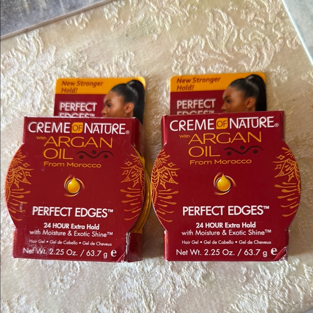 Creme of Nature Argan Oil Perfect Edges - Red and Gold